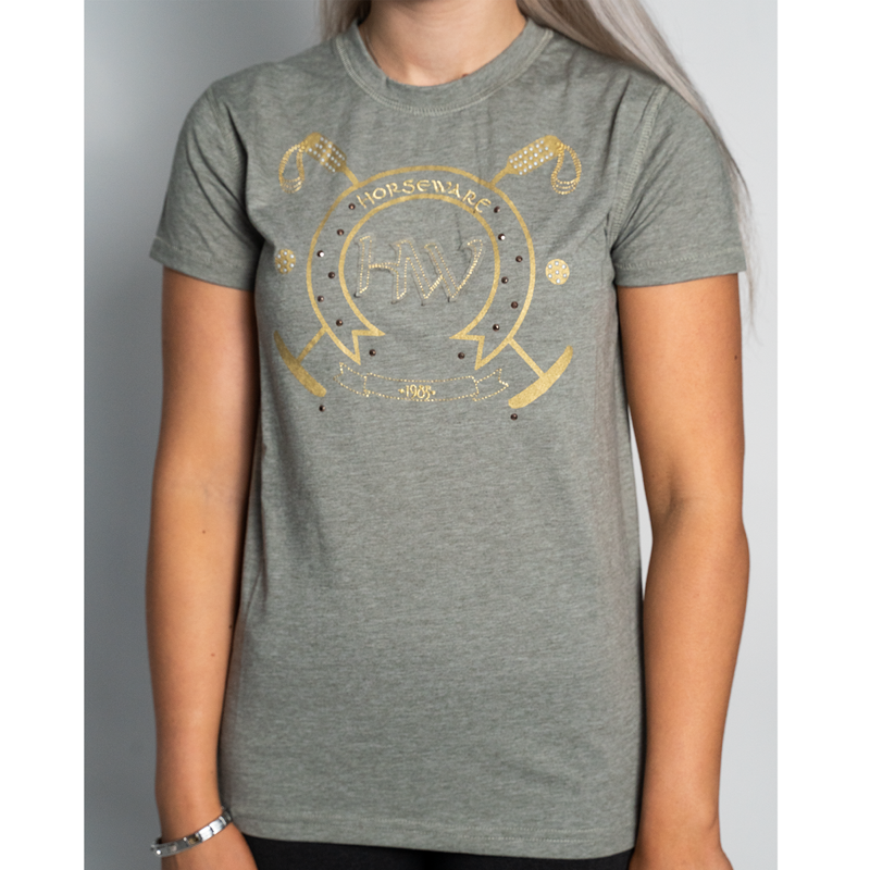 Horseware NM Anais Jewelled T-Shirt - Khaki